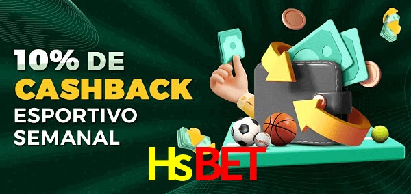 10% de bônus de cashback na Hsbet